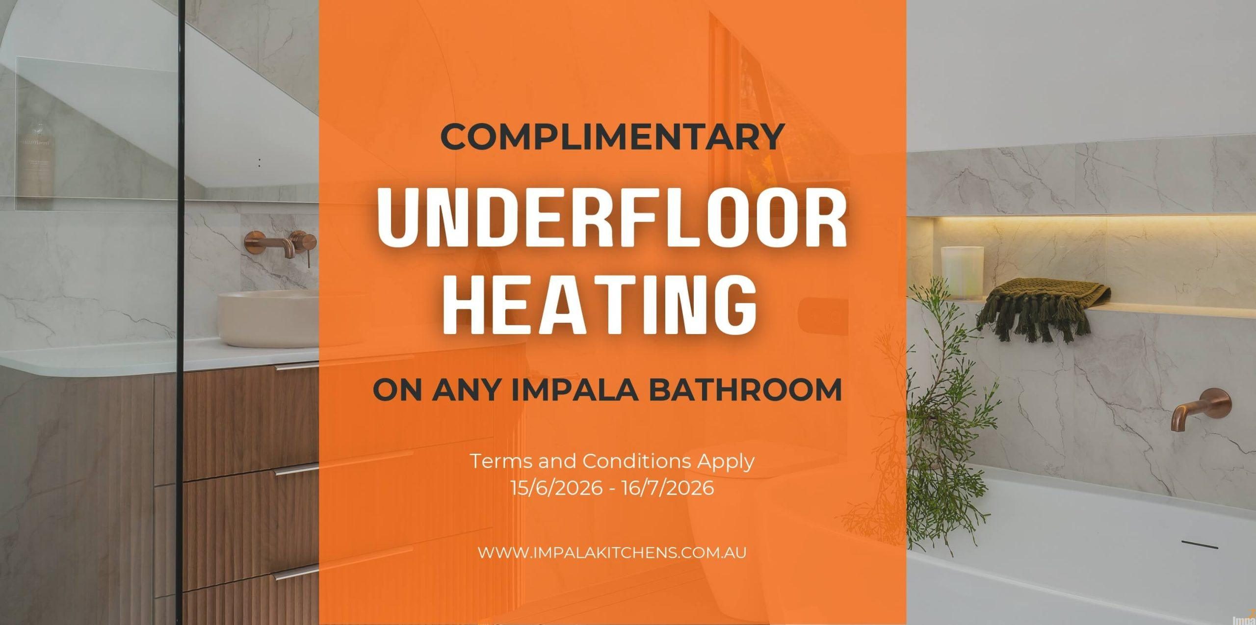 Free Underfloor Heating Promotion