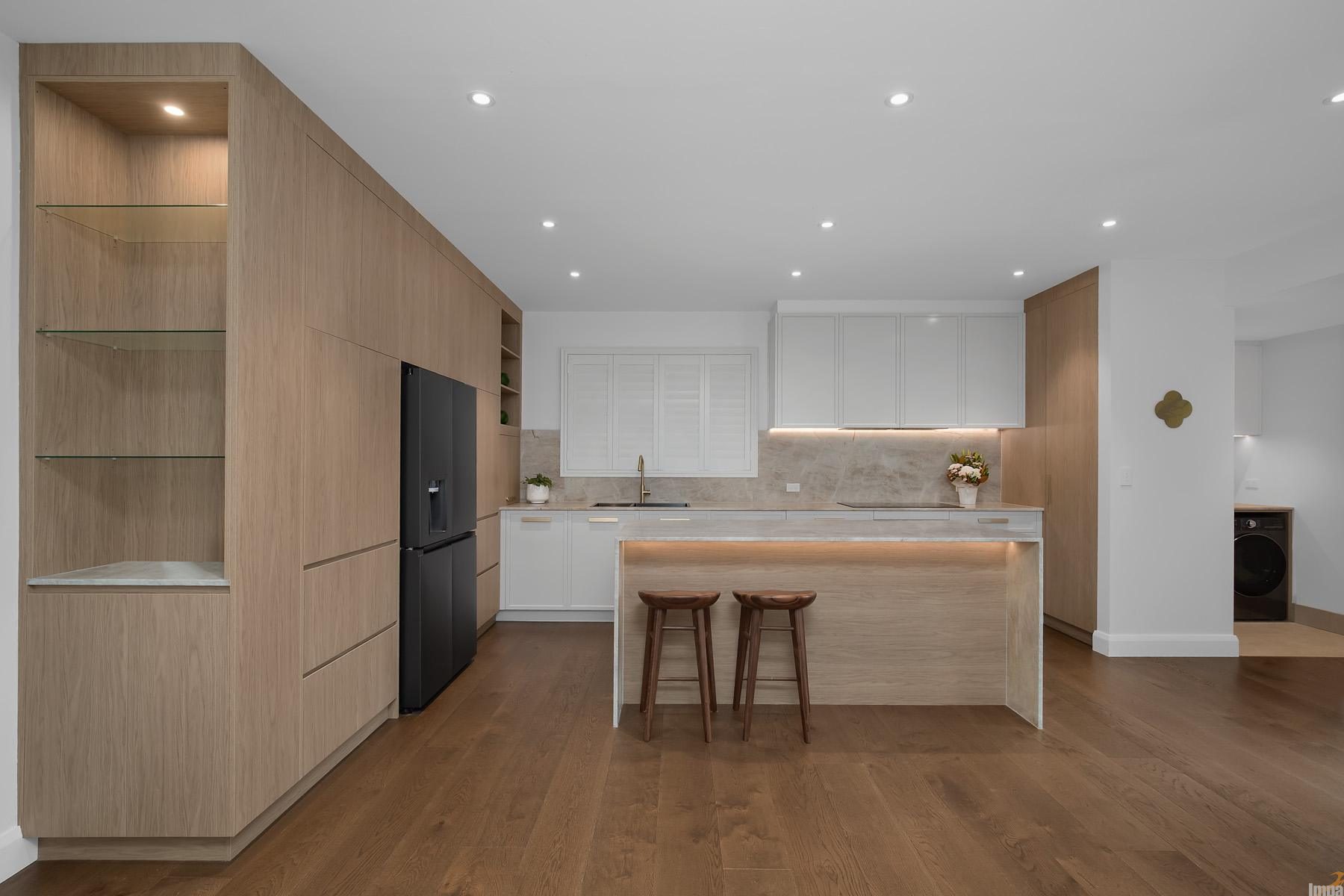 Overall kitchen view